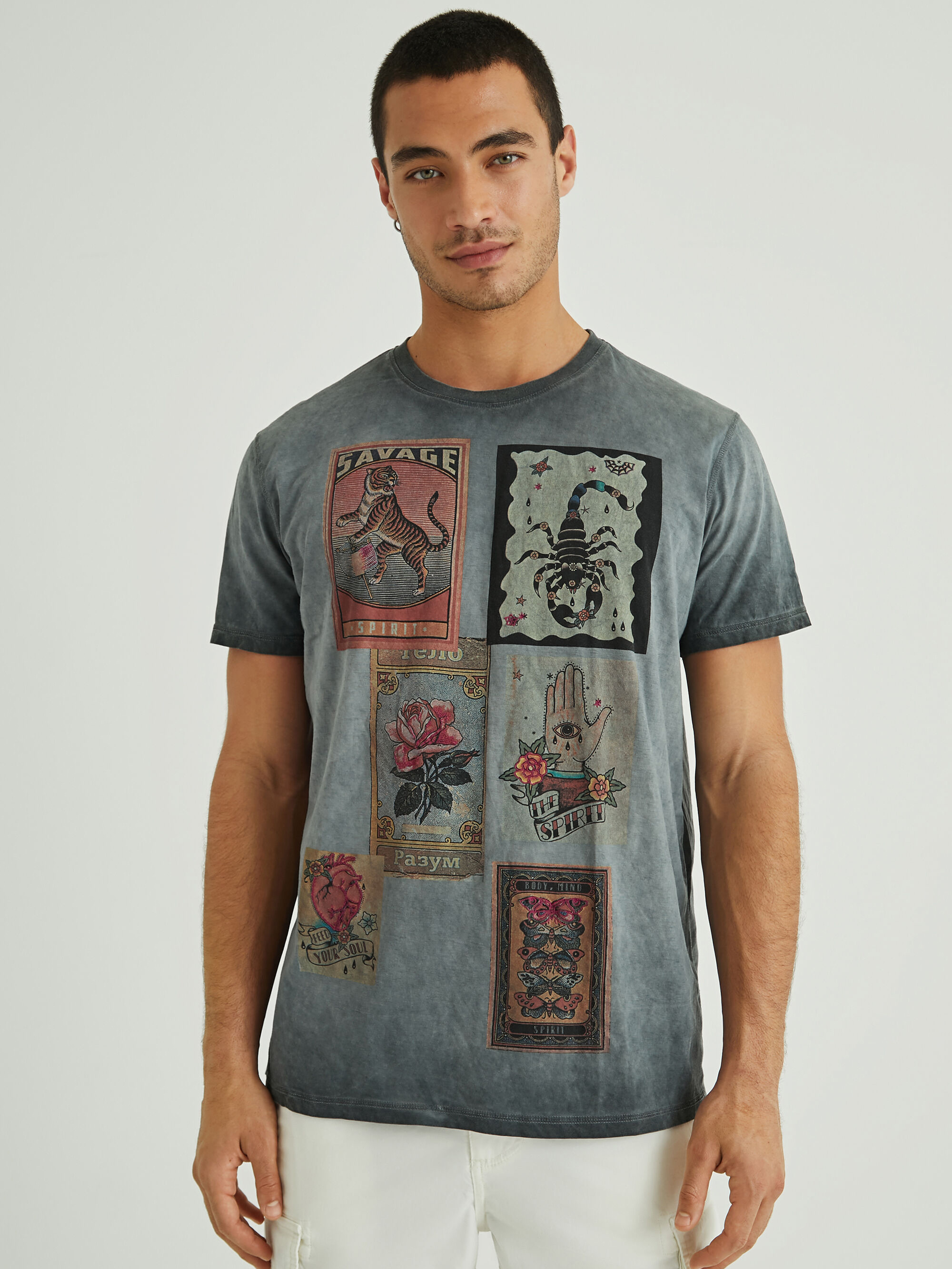 

Футболка Desigual 21SMTKX2-2002 S