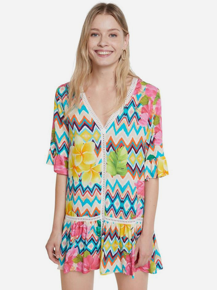 

Туника пляжная Desigual 21SWMW33-5037 L