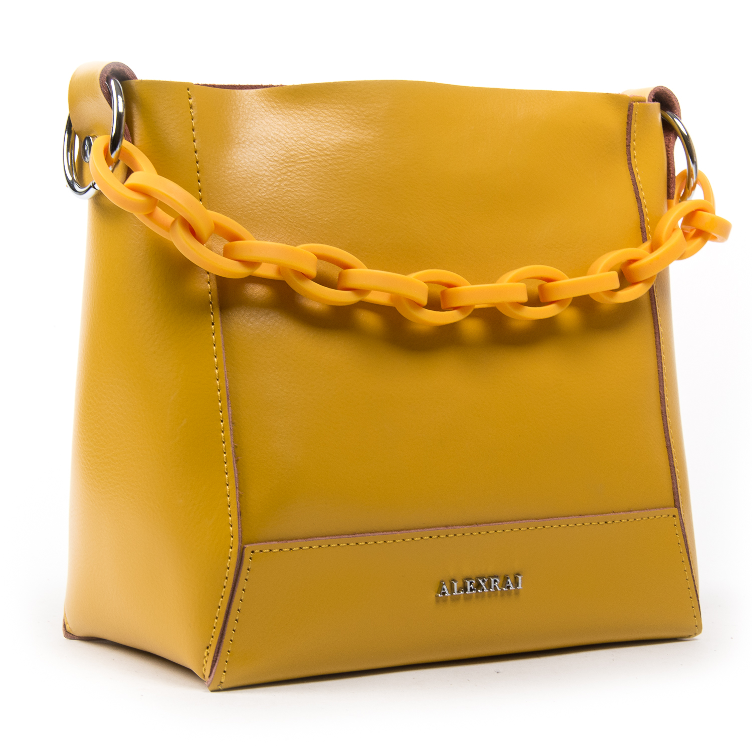 

Сумка Женская Классическая кожа ALEX RAI 03-02 1897 yellow