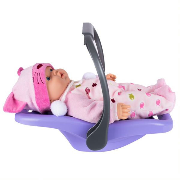 

Пупс с аксессуарами FANCY DOLLS "Малыш" с переноской" (PU12)