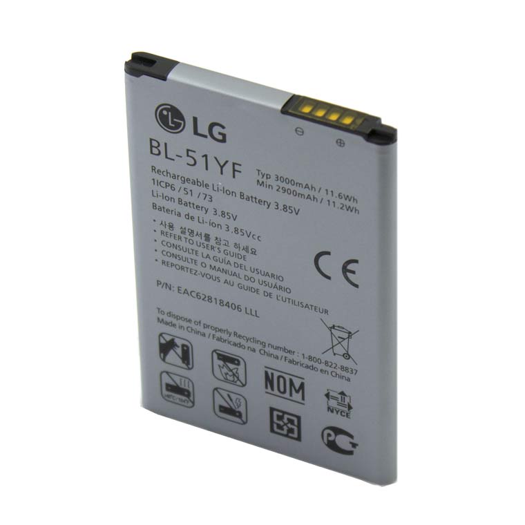 

Аккумулятор LG BL-51YF 3000 mAh G4 усиленная AAAA/Original тех.пакет
