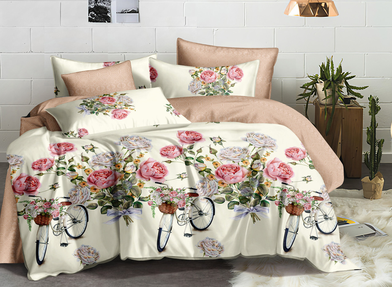 

Комплект постельного белья Krispol двуспальный ЕВРО GOLD LUX 200*220 (422.154533.2)