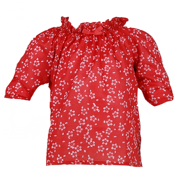 

Туника на малышку 1-2 годика 1 год (76 см) O 50186-red красный цвет