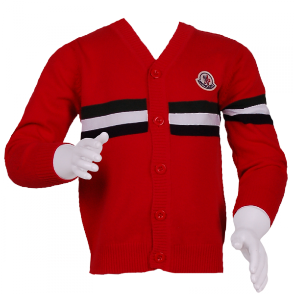 

Красная кофта с полоской 3 года (98 см) O 20076-red красный цвет