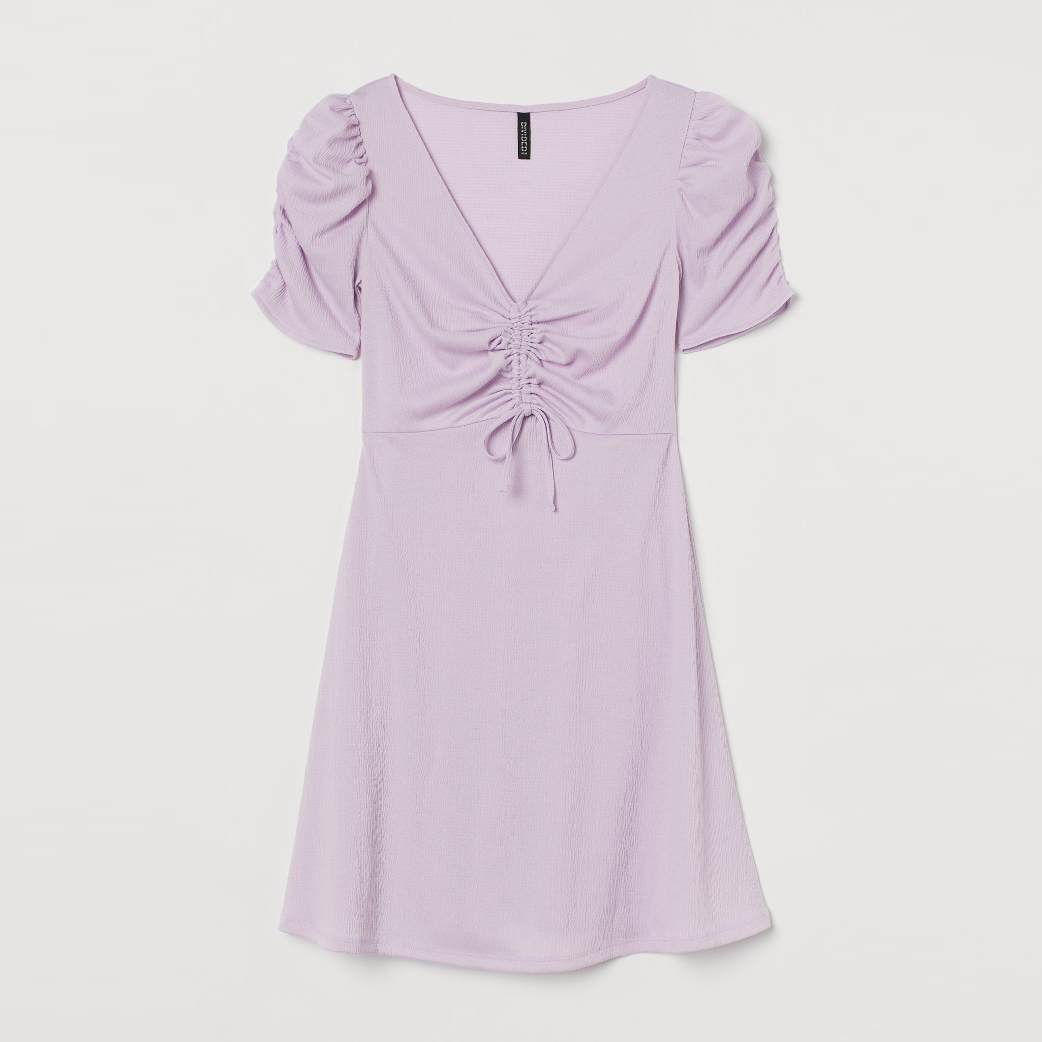 

Платье H&M 1005-8992472 XS Светло-сиреневое