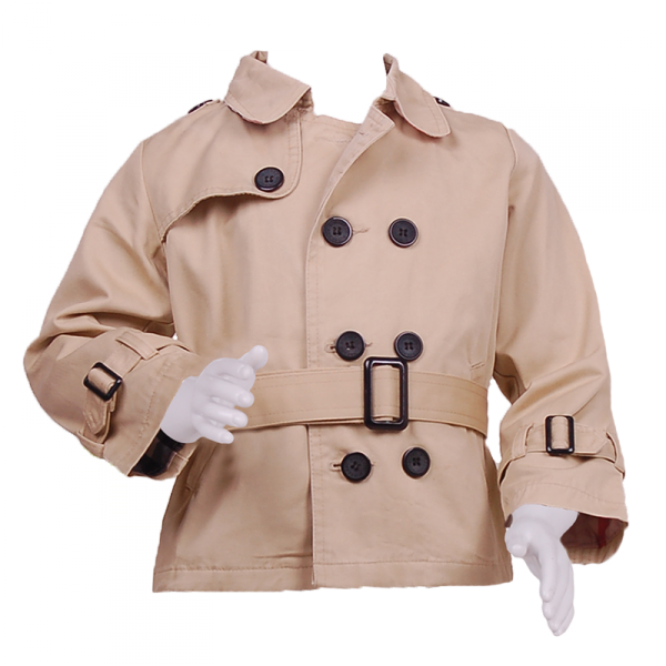 

Фирменный плащ 2 года (87 см) B 10041-beige бежевый цвет