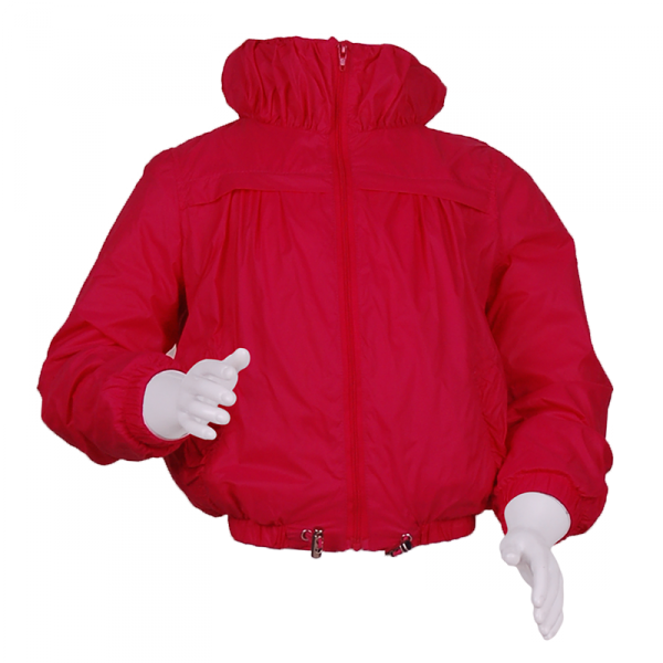 

Ветровка для девочки 3 года (98 см) Z 10039-pink малиновый цвет
