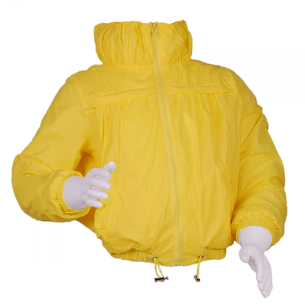 

Куртка-ветровка на хлопковой подкладке 5 лет (110 см) Z 10039-yellow желтый цвет