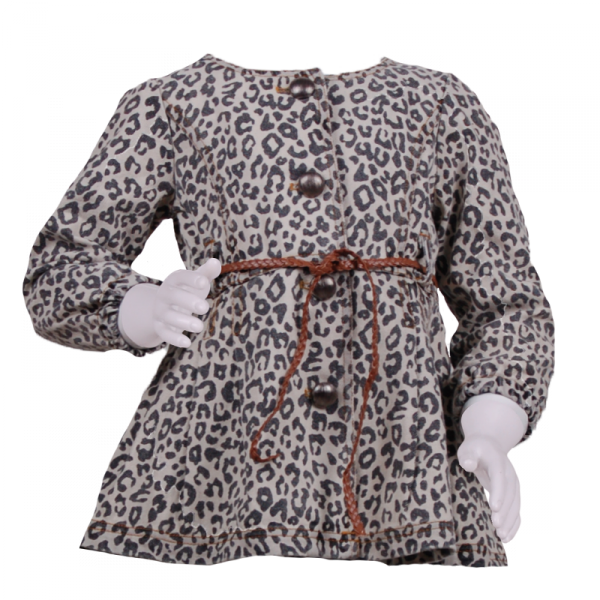 

Плащ с леопардовым принтом 5 лет (110 см) Z 10118-leopard бежевый цвет