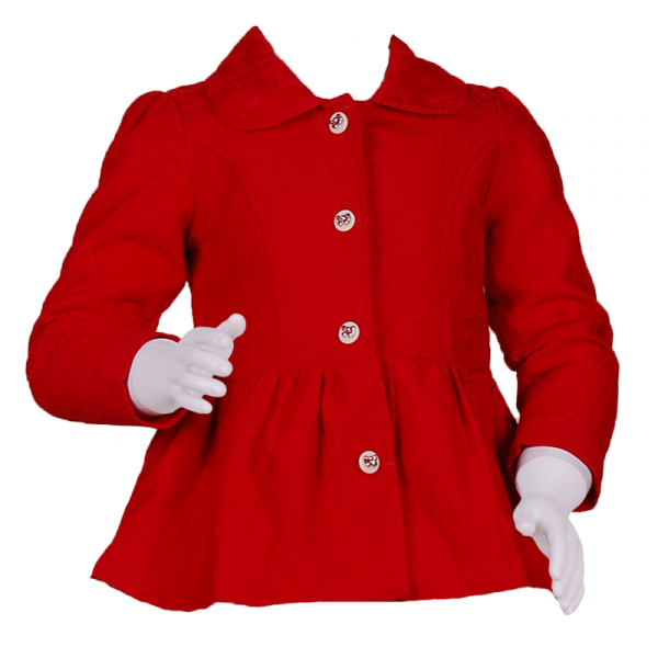 

Пальто 2 года (87 см) Z 10075-red красный цвет