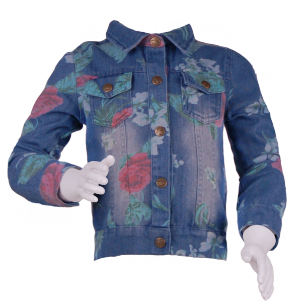 

Джинсовая курточка для девочки 2 года (87 см) Z 10139-jeans джинс цвет