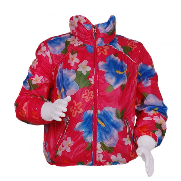

Ветровка для девочки 2 года (87 см) Z 10098-red красный цвет