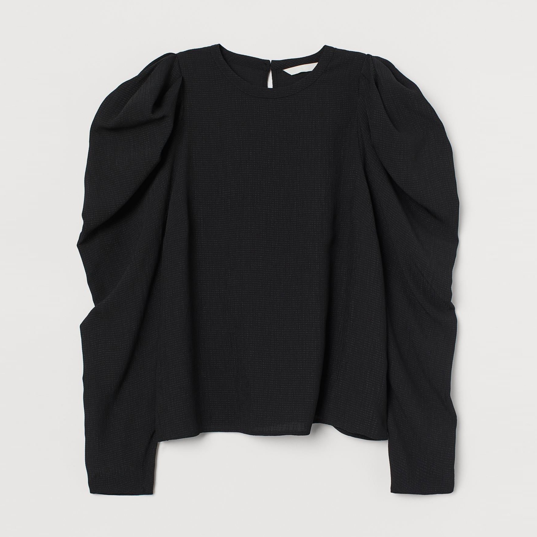 

Блузка H&M 705-8985732 M Черная