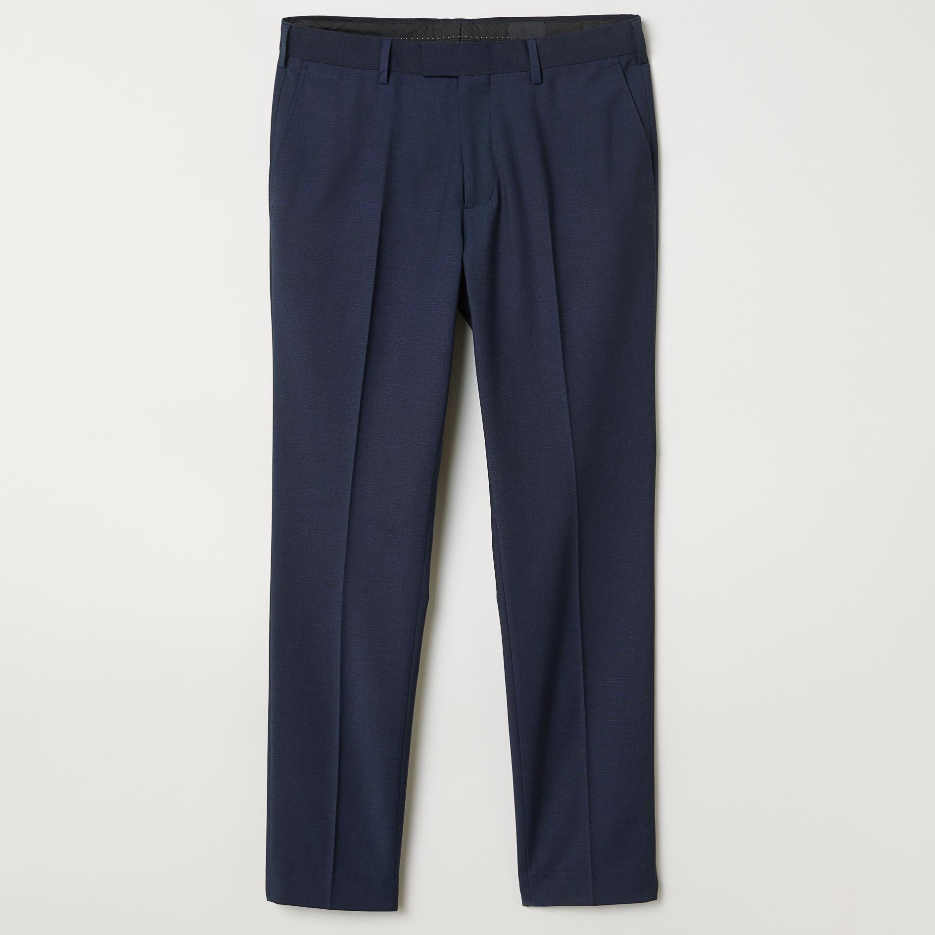 

Брюки H&M 5702438sm 46 Темно-синие