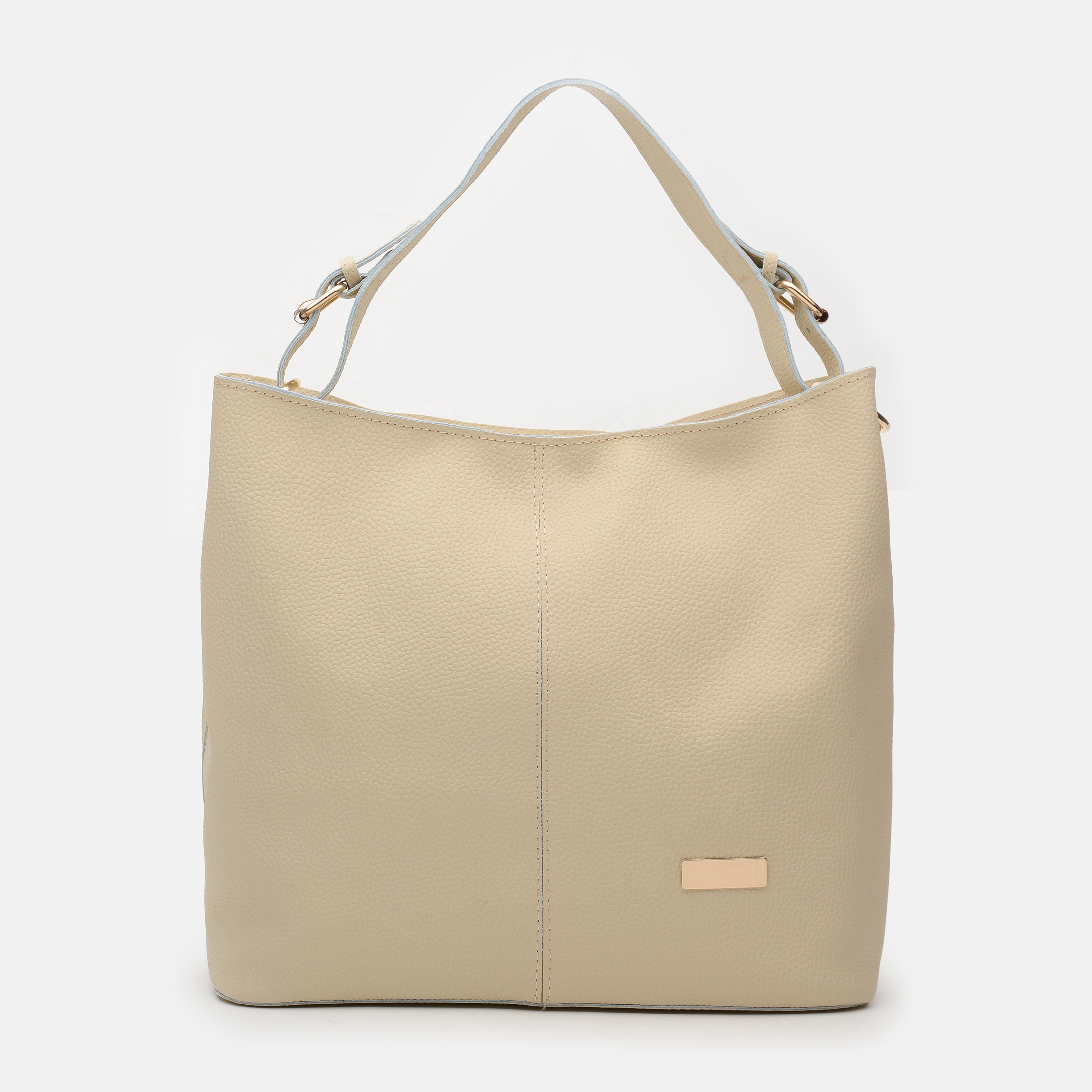 

Женская сумка кожаная Palmera 10l887 Бежевая