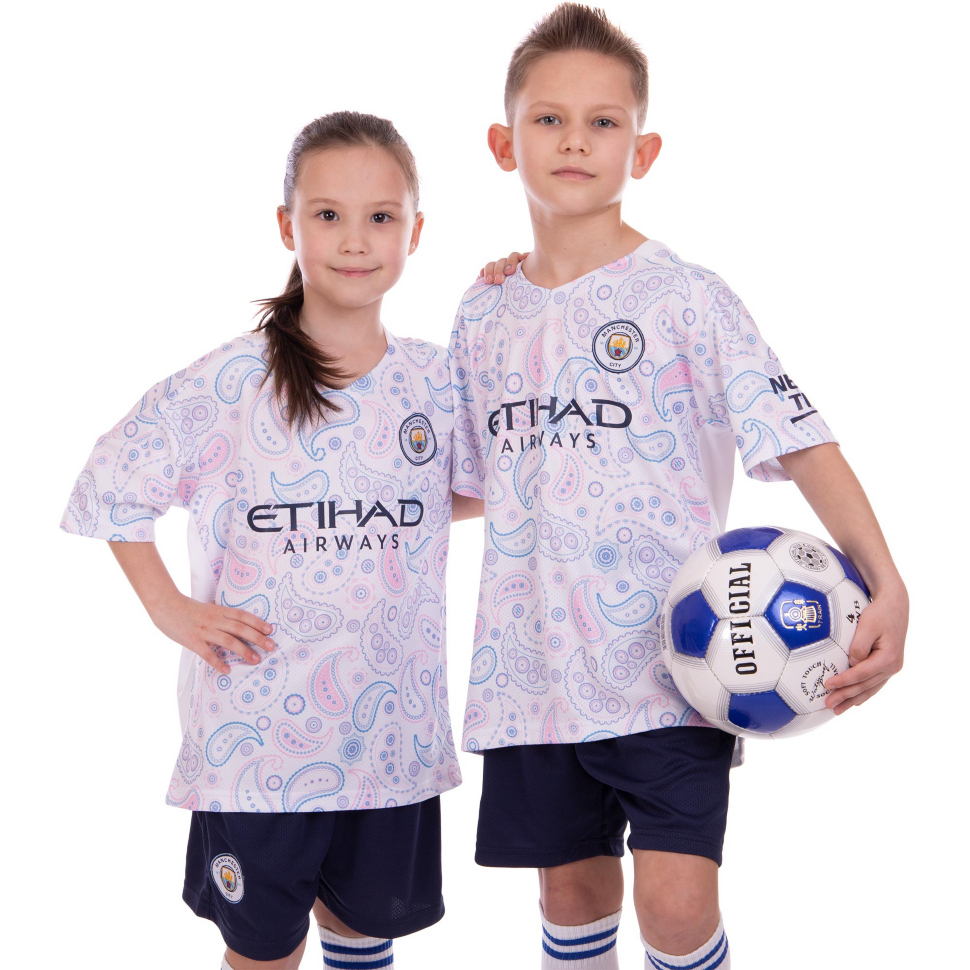 

Форма футбольная детская MANCHESTER CITY резервная 2021 CO-2494 Размер XL (рост 150-155 см)