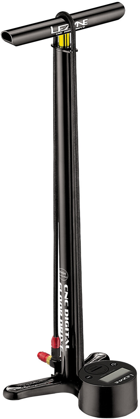 

Підлоговий насос Lezyne CNC DIGITAL DRIVE Манометр 3,5" Чорний 220psi Y14