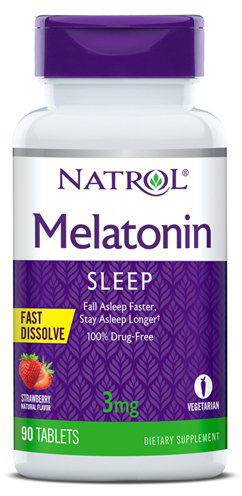 

Витамины Natrol Melatonin 3 мг Straw 90 таблеток (047469060763)