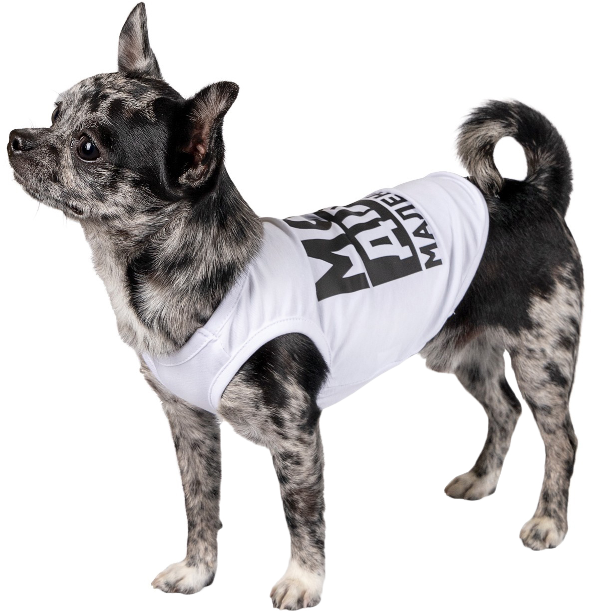 

Борцовка для собак Pet Fashion "Мое дело маленькое" XS2 Белая (4823082418015)