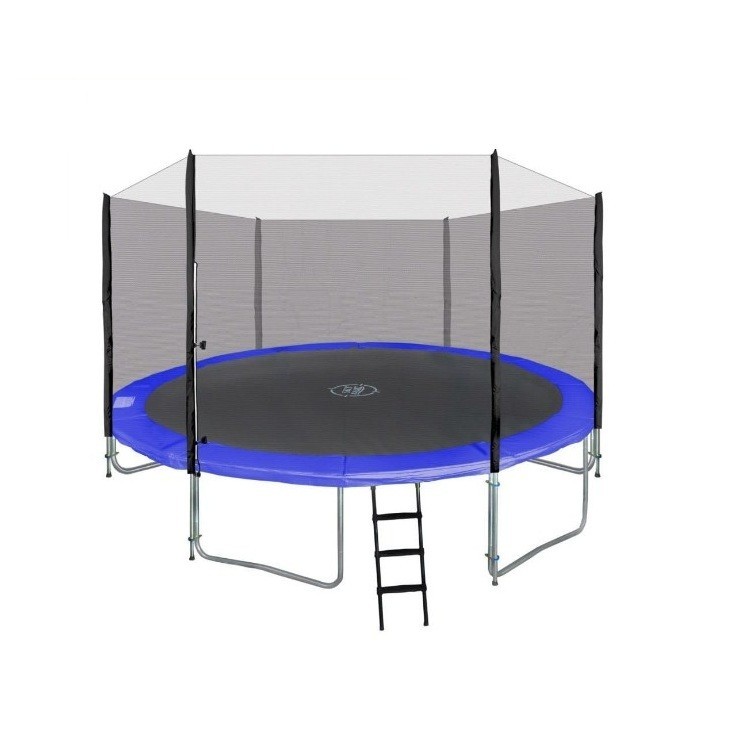 

Батут 366 см 10 футов с защитной сеткой и лестницей JOKO 2 в 1 синий TRAMP.12FT.NIE
