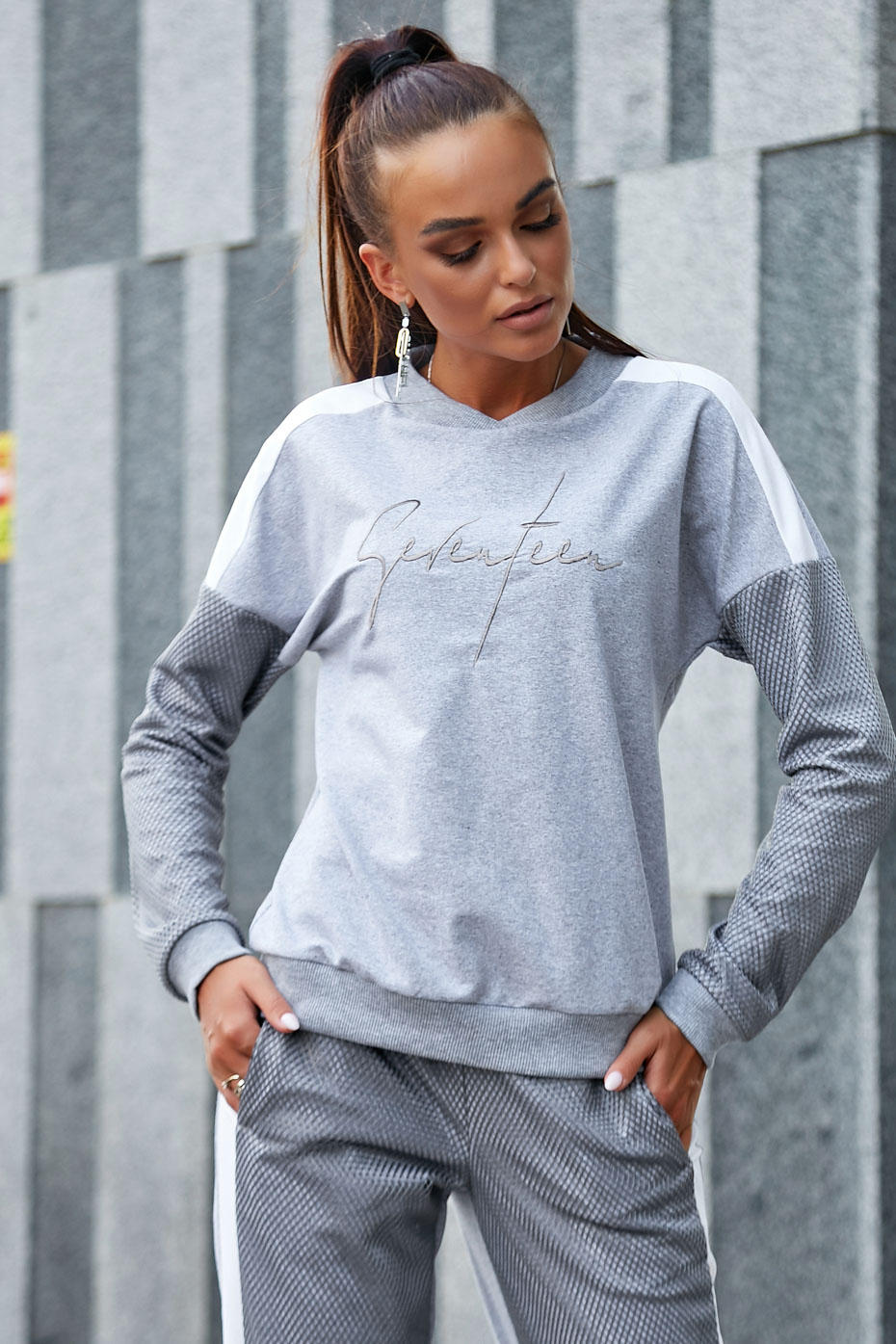 

Спортивный костюм 1202.3663 Seventeen L серый