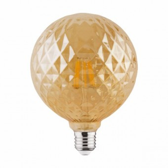 

Лампа Horoz Electric Filament led RUSTIC TWIST-6 6W 2200К E27 Желтая