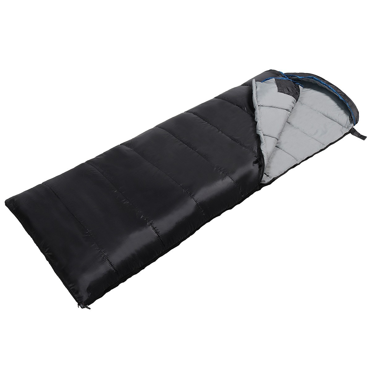 

Спальный мешок (спальник) одеяло (-3 ...+ 21°C) L Black/Grey