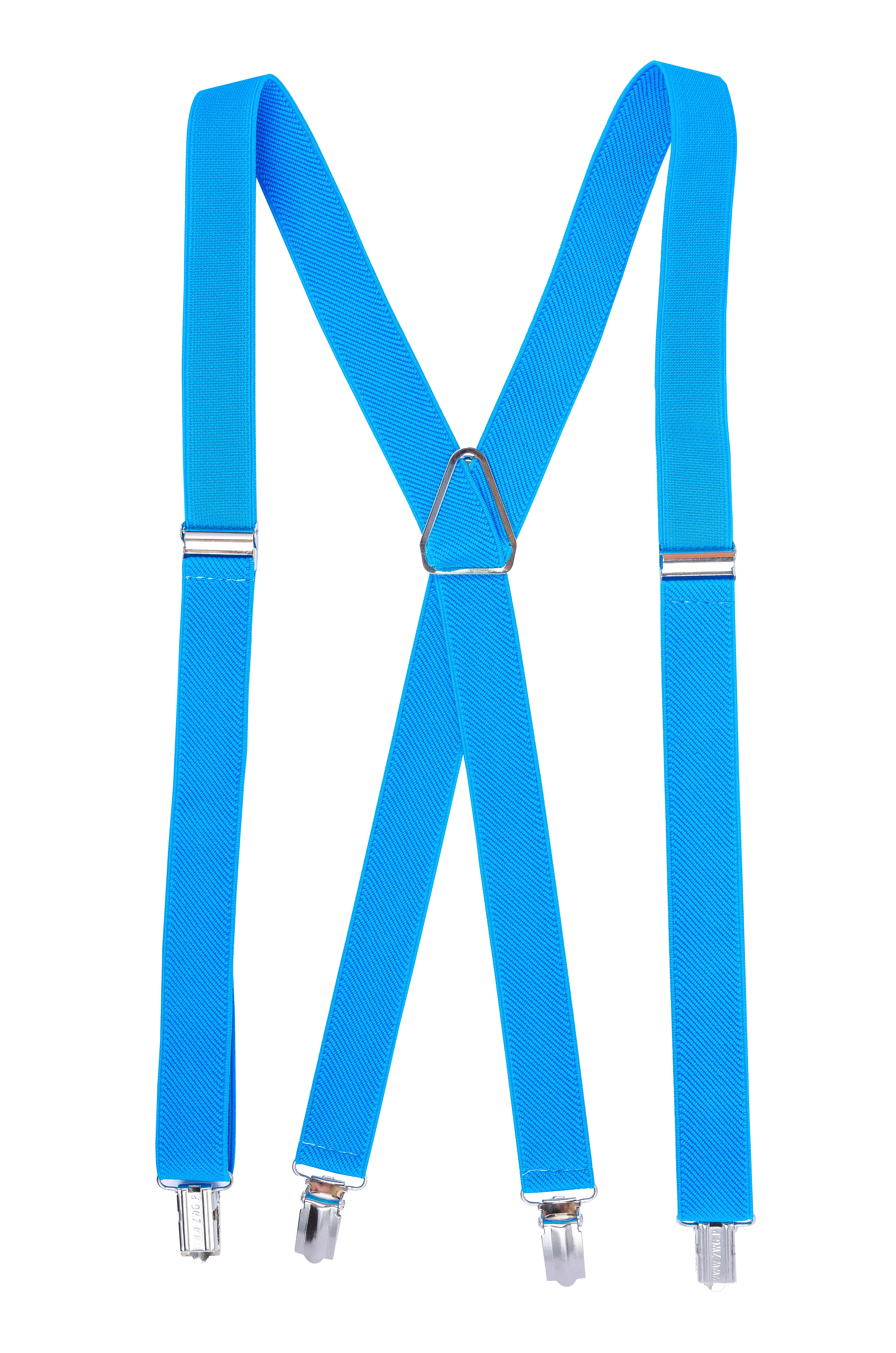 

Мужские подтяжки Braces крестовые голубой