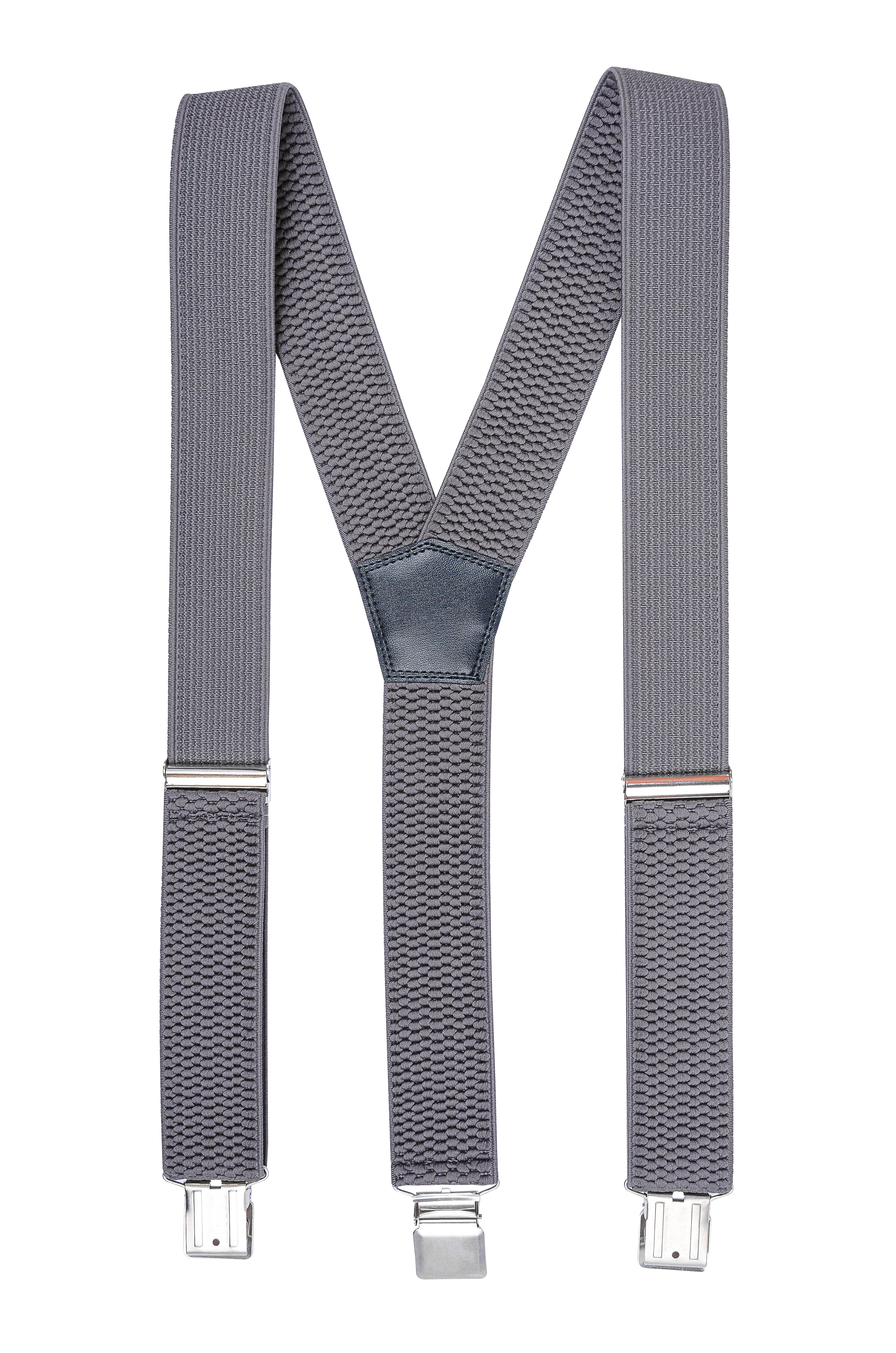 

Мужские подтяжки Braces классические серый