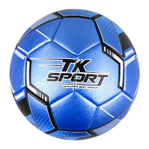 

Мяч футбольный TK Sport синий MiC (C44448) (158705)