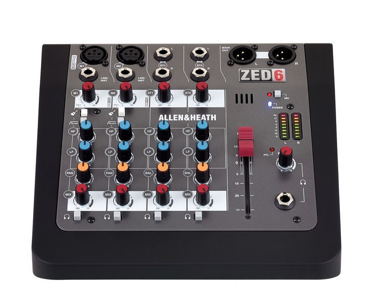 

Пассивный микшерный пульт Allen & Heath ZED-6