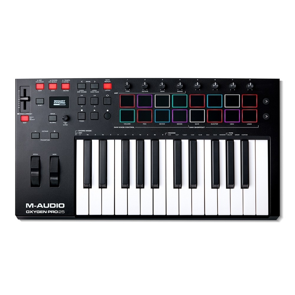 

MIDI клавиатура M Audio Oxygen PRO 25