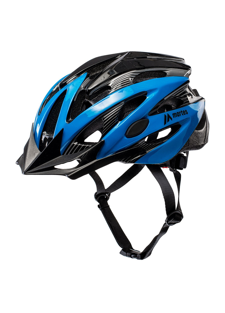 

Шолом велосипедний Martes BATS L 58–61 Чорний з синім (77994-BLACK/BLUE)