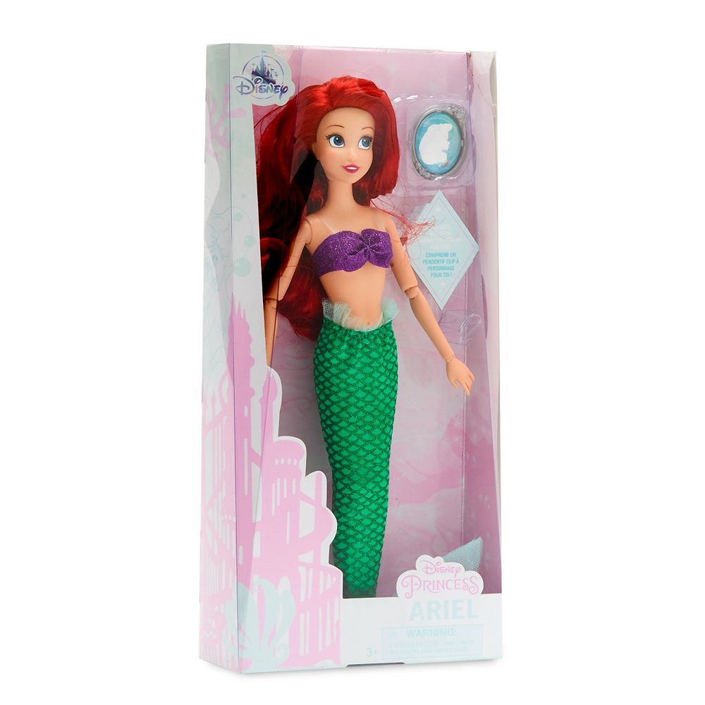 

Кукла Disney классическая Ариэль с украшением 30 см. Ariel Classic Doll