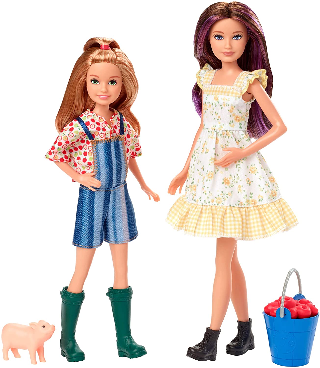 

Набор кукол Barbie Sweet Orchard Farm Skipper and Stacie Барби Скиппер и Стейси на ферме GHT16
