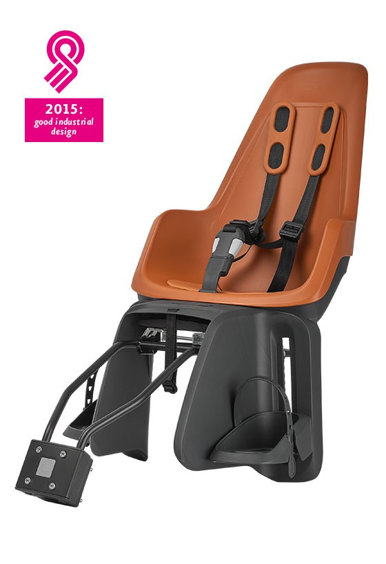 

Дитяче заднє велокрісло на раму або багажник Bobike ONE Maxi Chocolate Brown