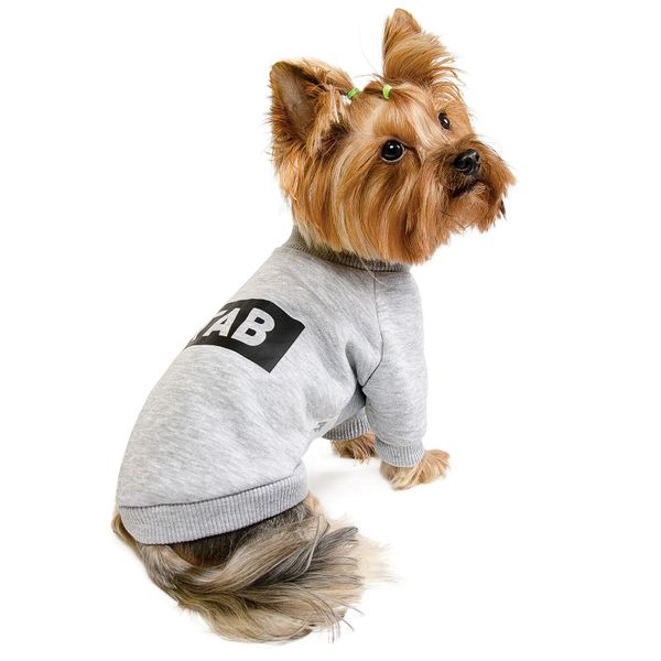 

Товстівка для собак Pet Fashion «#Гав» S (сіра)