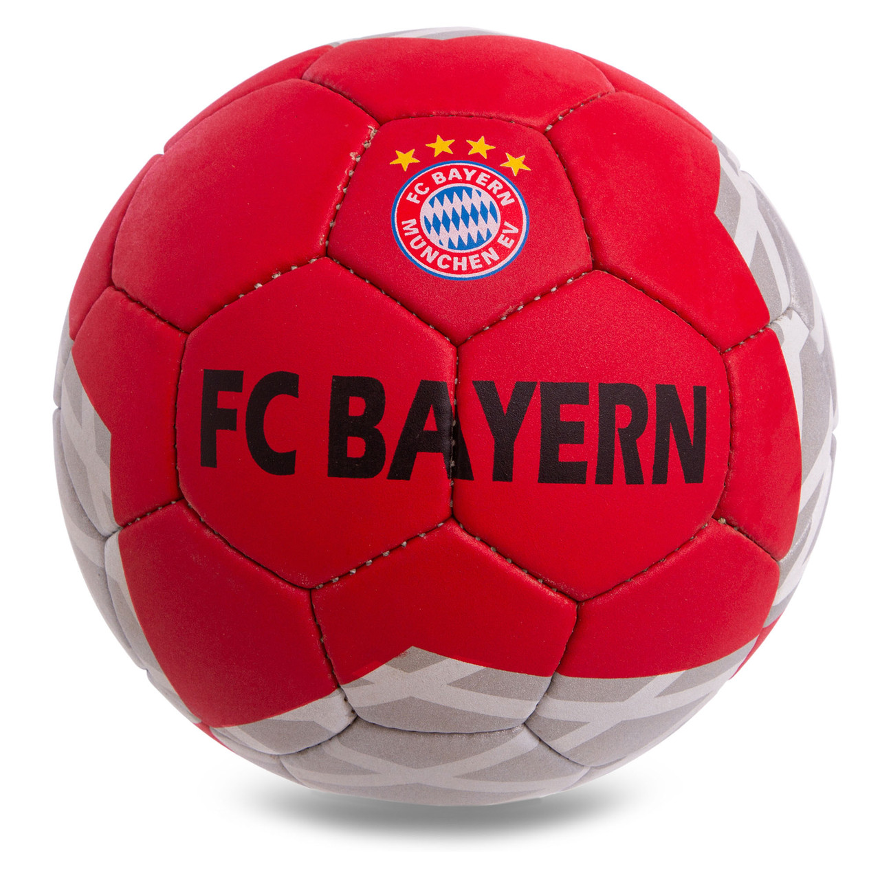 

Мяч футбольный Profi Grippy Pro Liga №5 Bayern Munchen Бавария FC FB-0600 Red-Silver-White