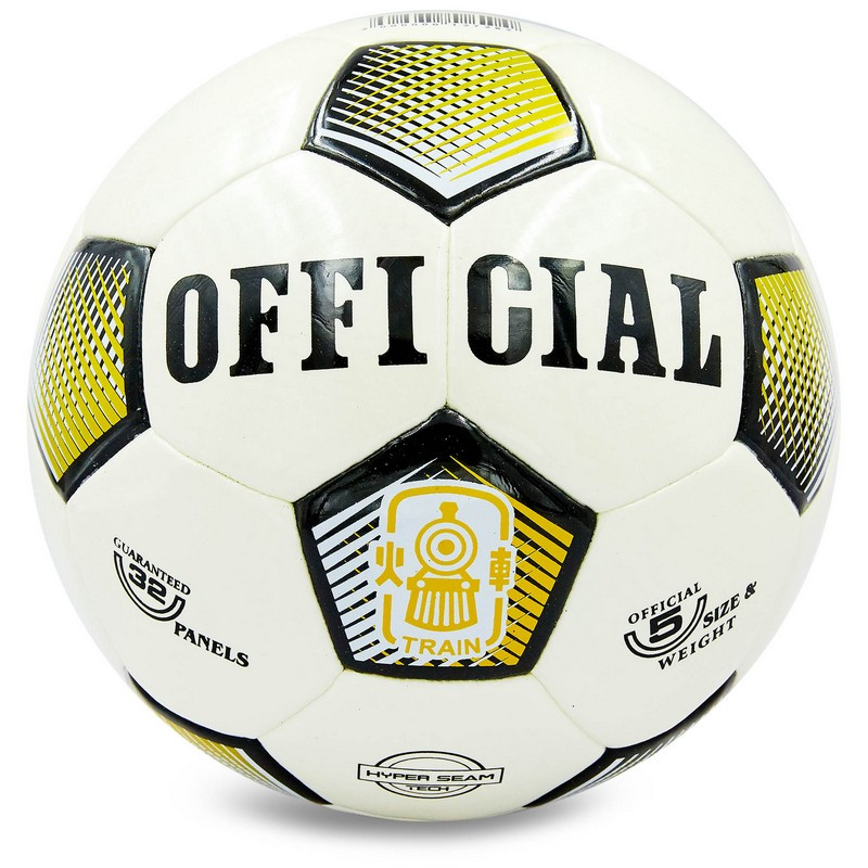

Мяч футбольный Profi Pro Liga №5 Hydro Technology Official 0178-3 White-Black-Yellow
