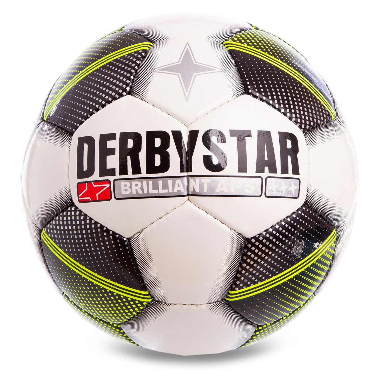 

Мяч футбольный DERBYSTAR Pro Liga №5 BRILLIANT APS FB-0661 White-Yellow-Black