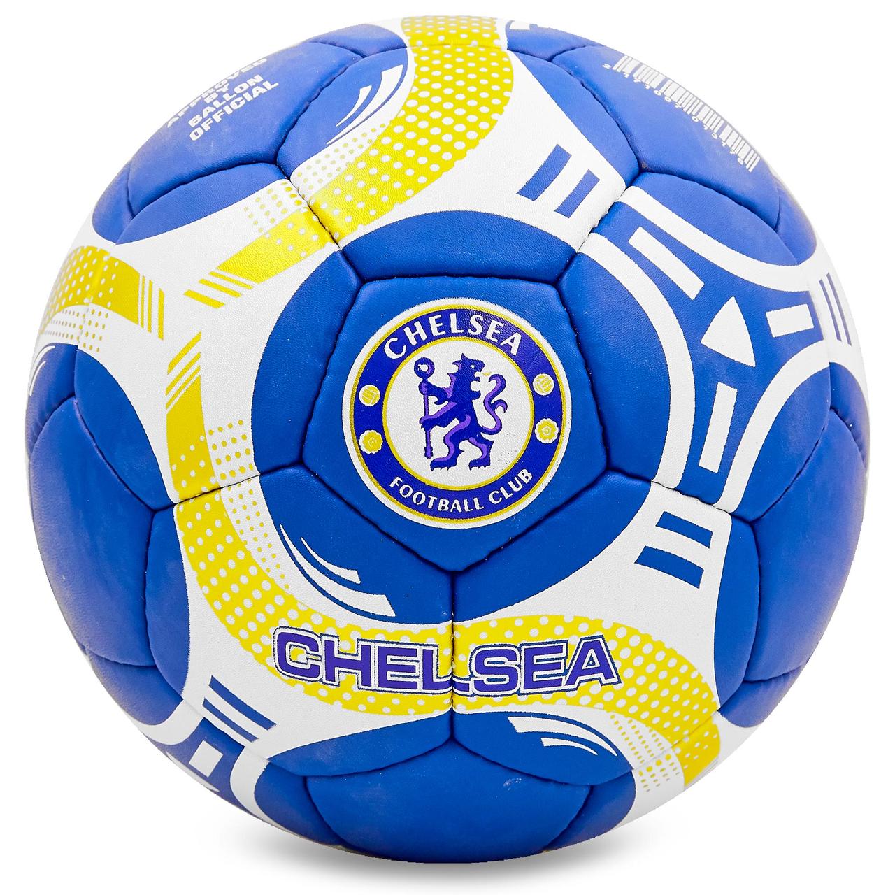 

Мяч футбольный Profi Grippy Pro Liga №5 Chelsea FC 6697 Blue-Yellow-White