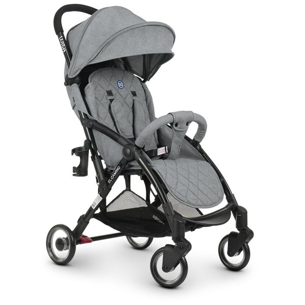 

Прогулочная коляска El Camino Floral Gray (ME 1058)