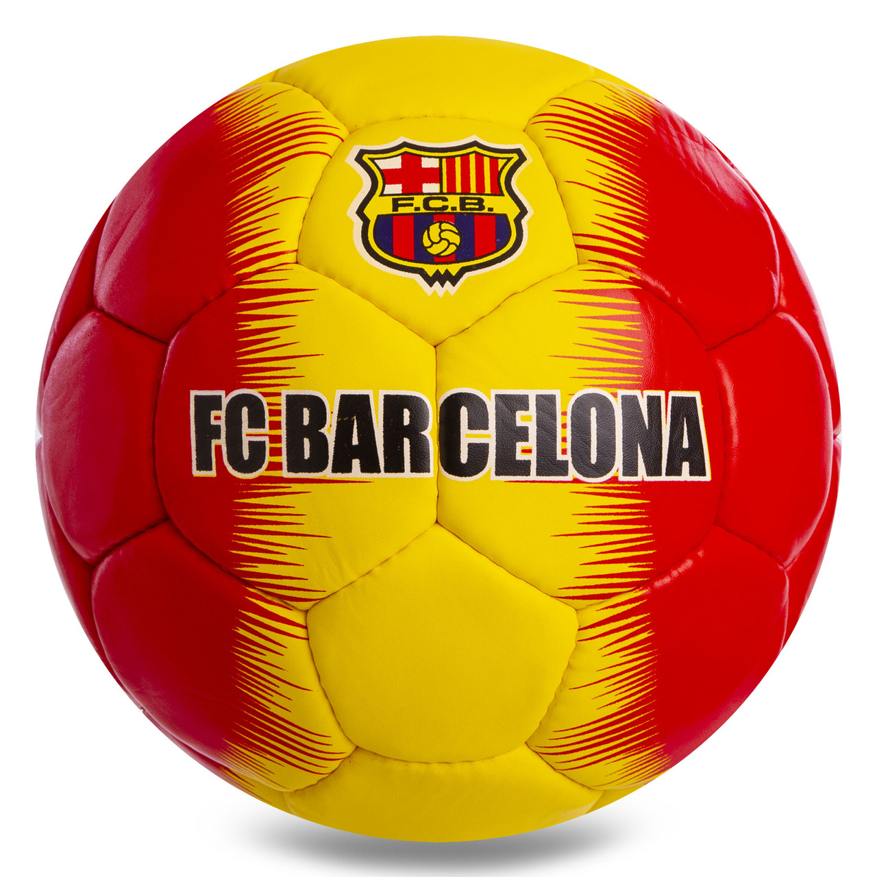 

Мяч футбольный Profi Grippy Pro Liga №5 Barcelona Барселона FC 0822 Red-Yellow-Black