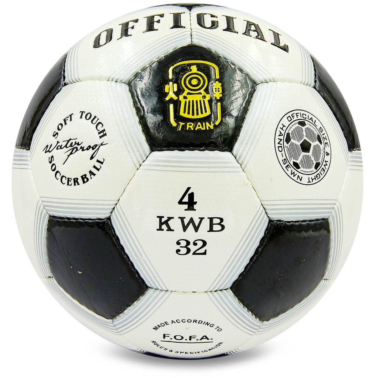 

Мяч футбольный Profi Pro Liga №4 Official 0170 White-Black