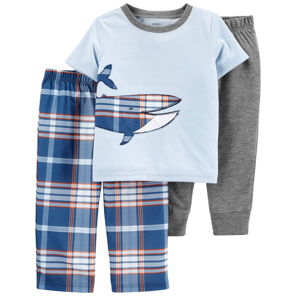 

Пижама Carters 3в1 4 года 99-105 см Голубой (CRT-00042)