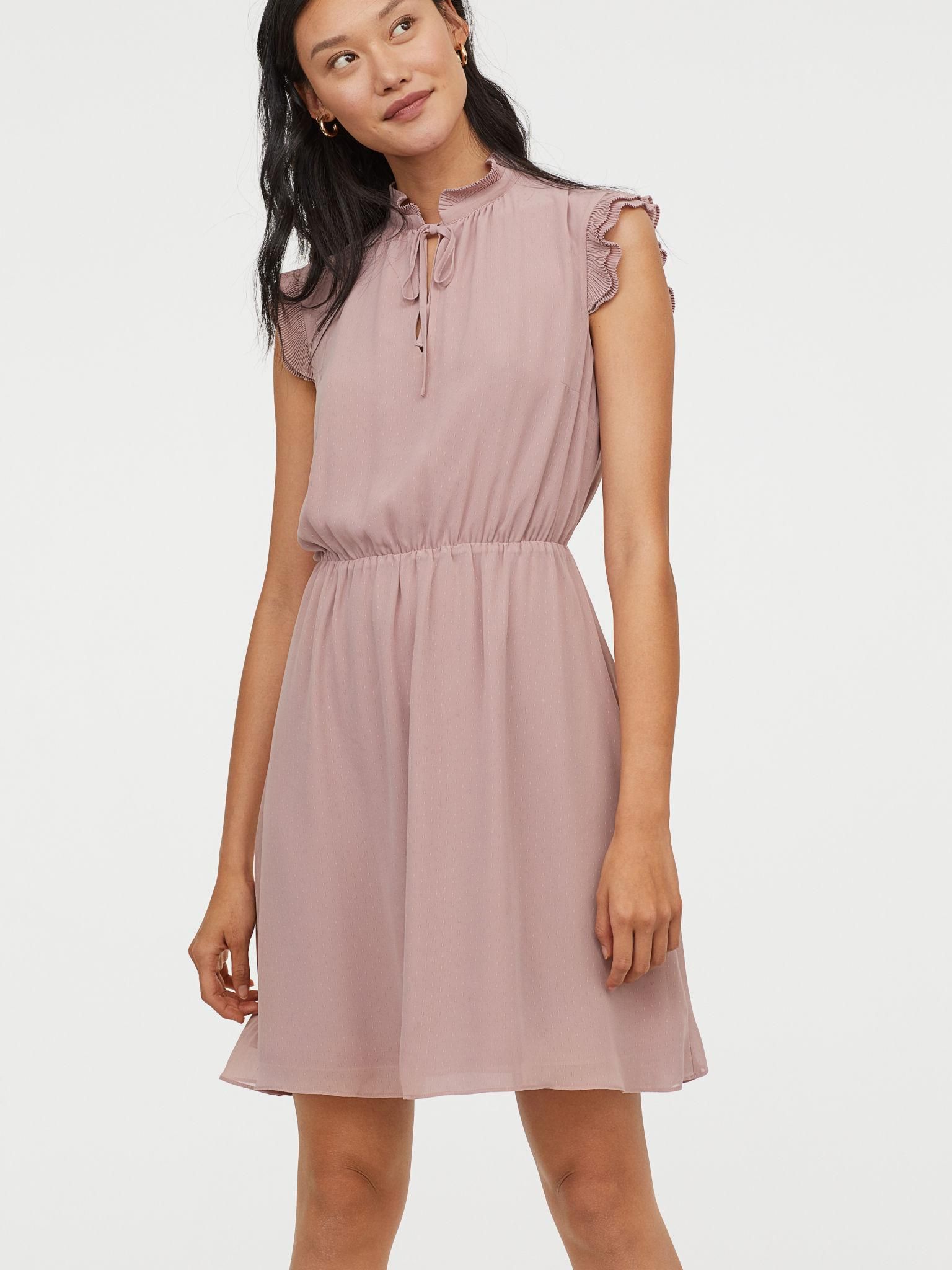 

Платье H&M 7344359-ACUH 36 Бледно-розовое