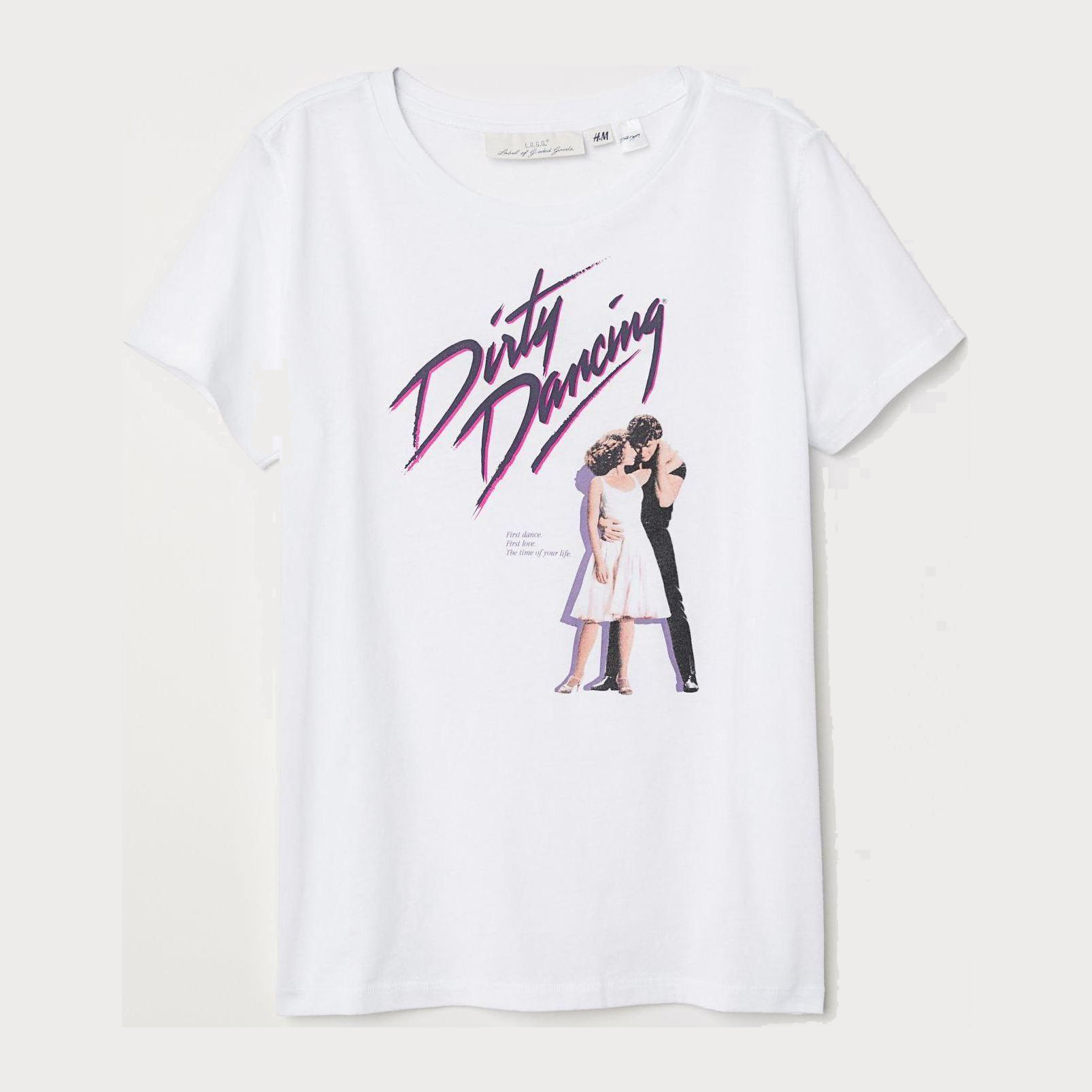 

Футболка H&M 6619798-AAPT M Белая