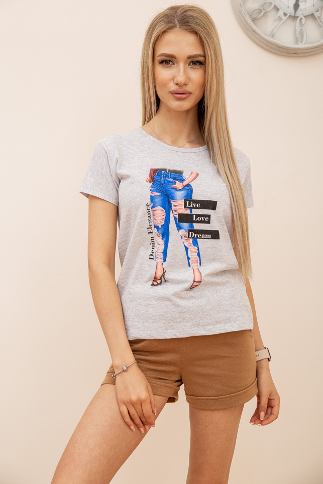 

Футболка AGER L Серый 119R199