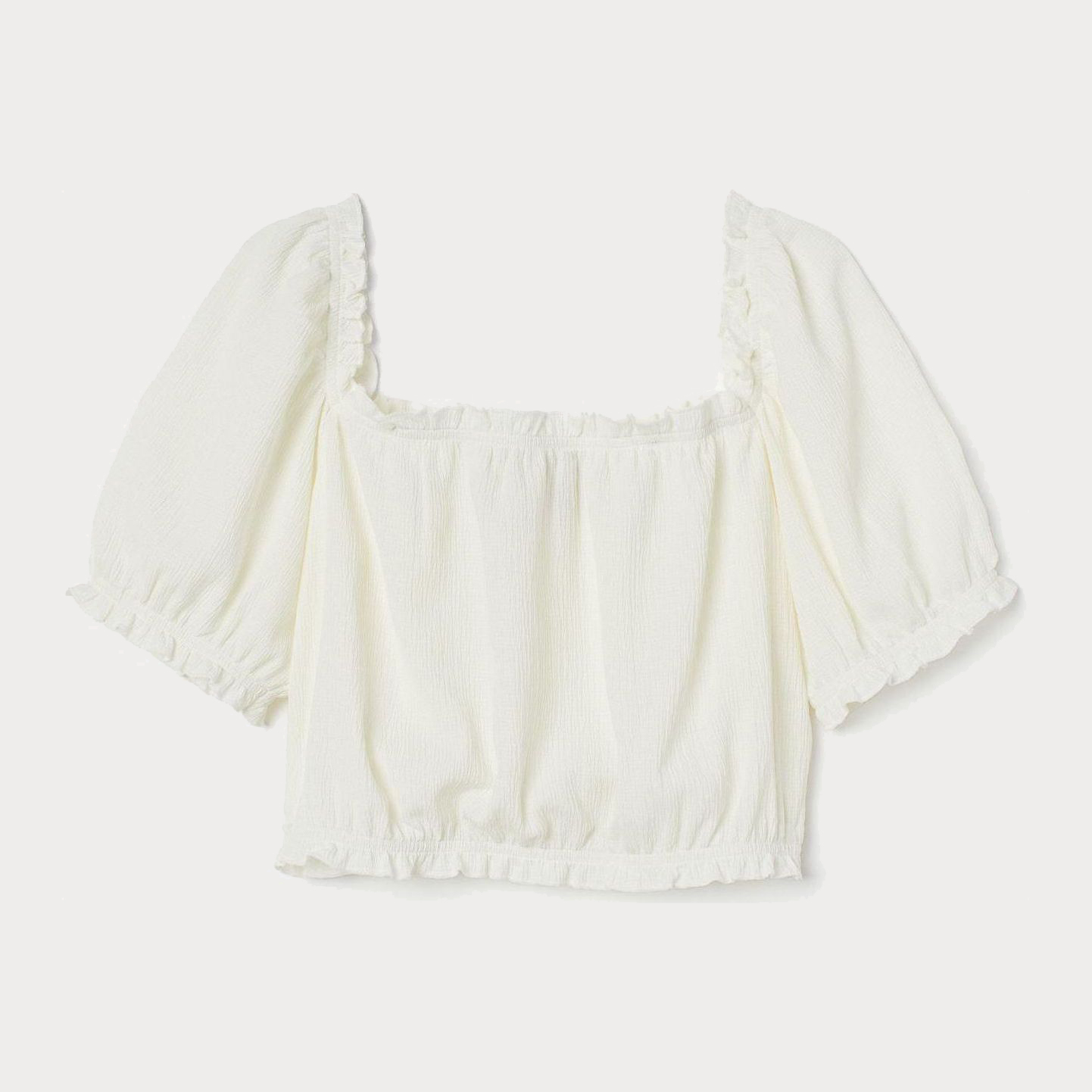 

Топ H&M 8592081-ABAK S Молочный