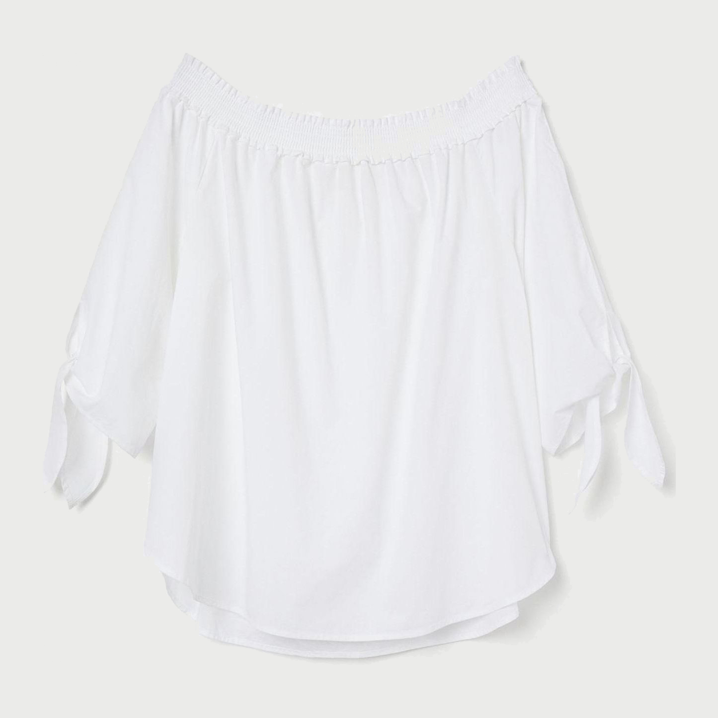 

Топ H&M 6906449-ACTS 46 Белый